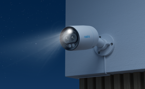 מצלמת אבטחה חיצונית דו-עדשתית 8 מגה פיקסל עם ראייה צבעונית וזיהוי חכם – K4 M330P