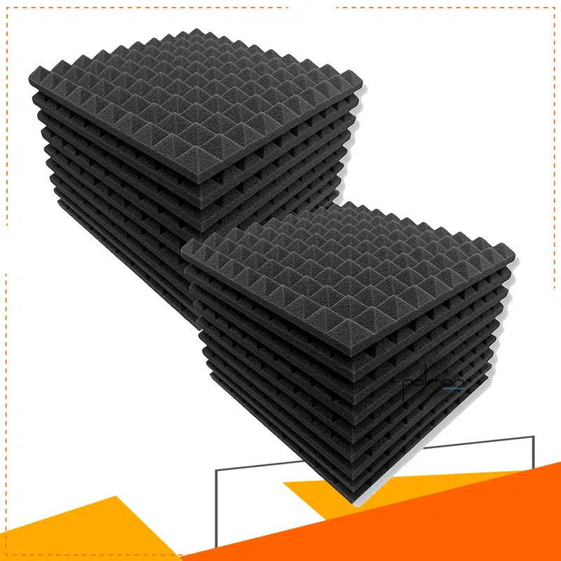 ערכת 20 ספוגים אקוסטים לאולפן 50X50 ס”מ Polman 50C