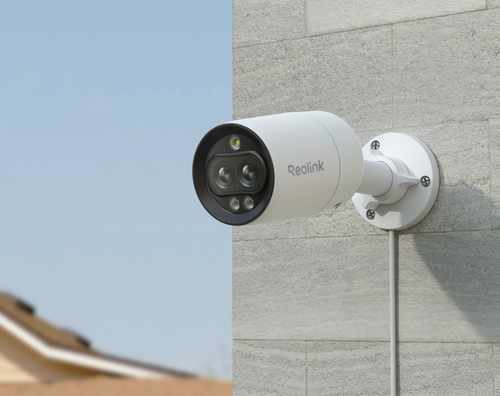 מצלמת אבטחה חיצונית דו-עדשתית 8 מגה פיקסל עם ראייה צבעונית וזיהוי חכם – K4 M330P