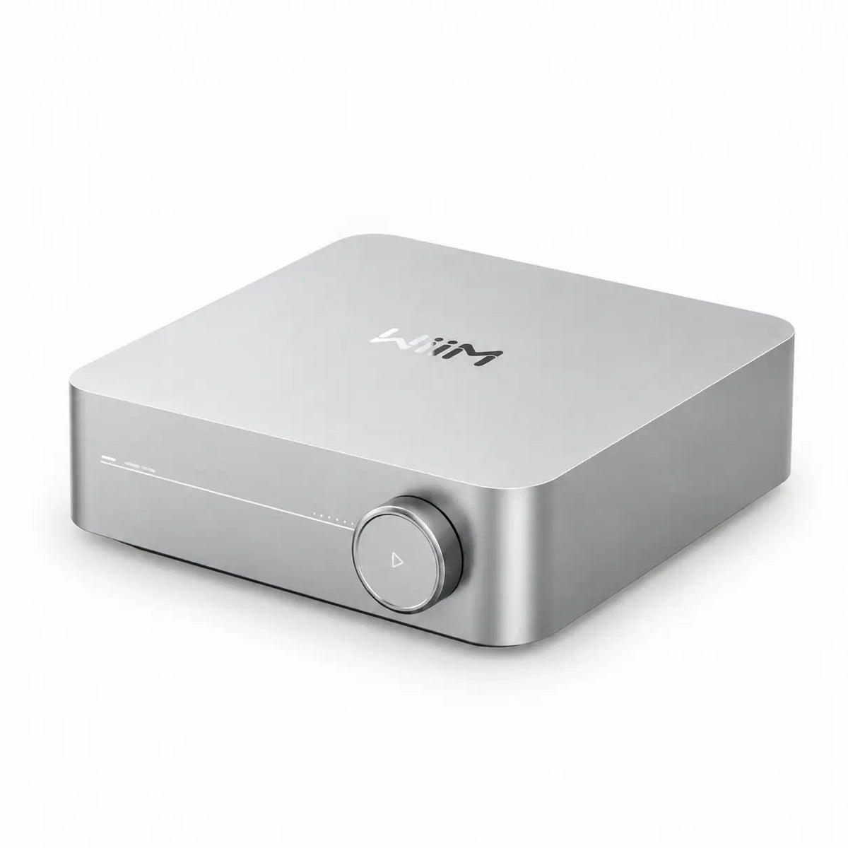 מגבר סטרימינג חכם WiiM Amp בצבע Silver מבית ABQ