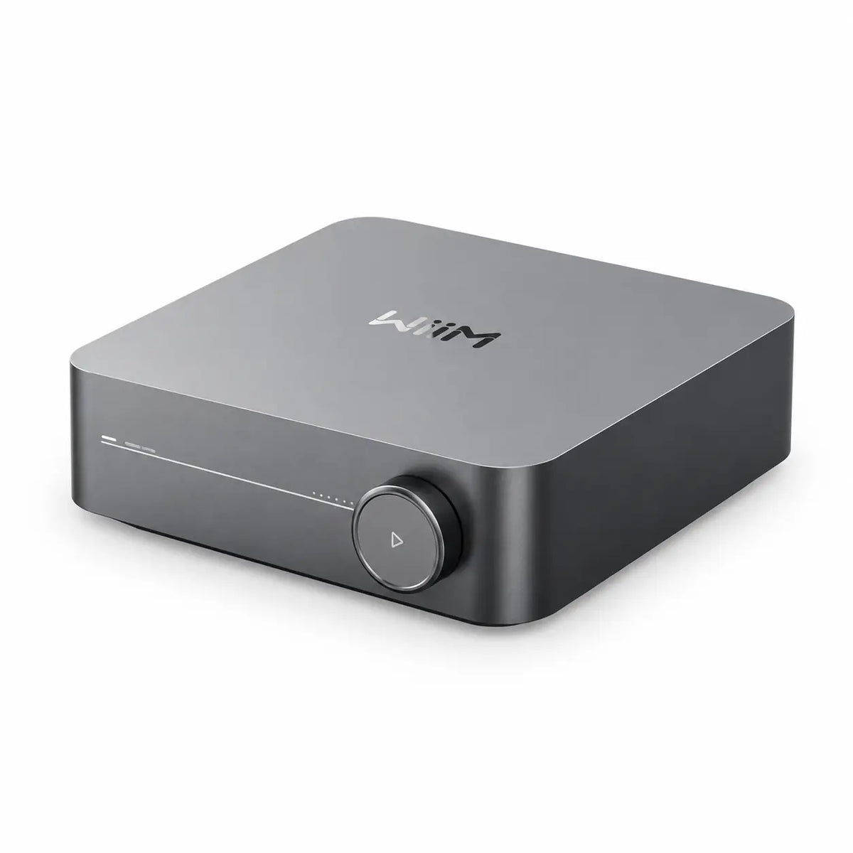 מגבר סטרימינג חכם WiiM Amp בצבע Space Gray מבית ABQ