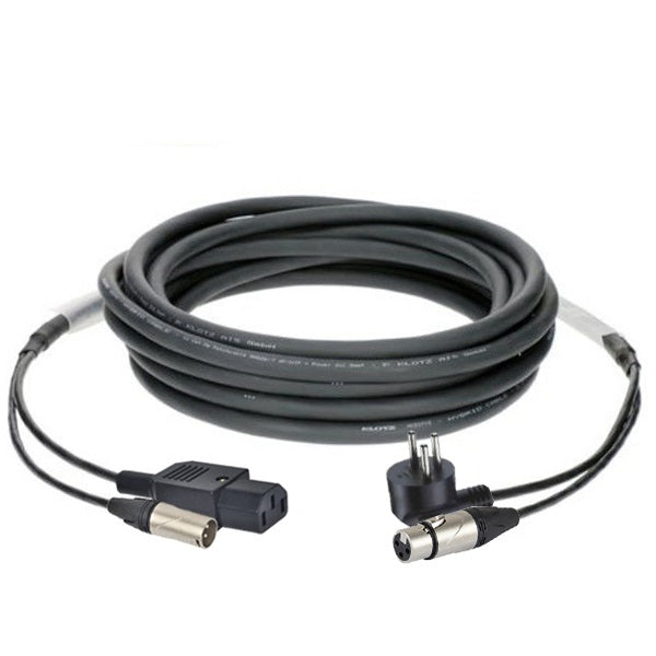 כבל משולב חשמל וסאונד באורך 10מטר Polman APCONE-10M