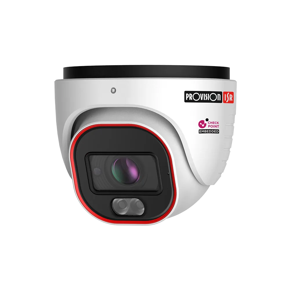 מצלמת כיפה IP באיכות 4 מגה פיקסל עם עדשה ממונעת, תאורה היברידית וניתוח וידאו מתקדם | DH-340IPSN-MVF