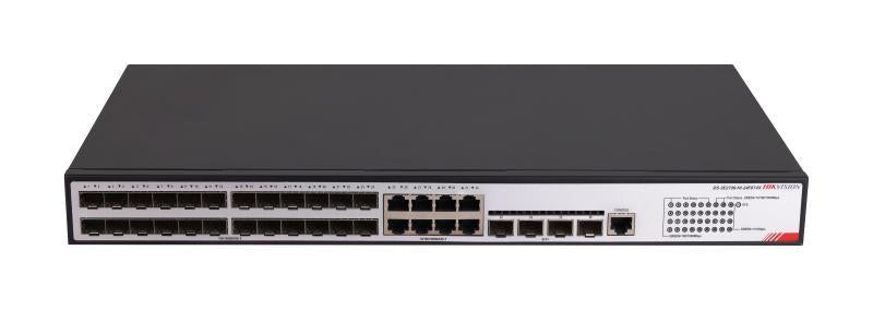 מתג חכם מנוהל חזק – DS‑3E2736‑HI‑24F8T4X (24×SFP, 8×RJ45, 4×10G SFP+)