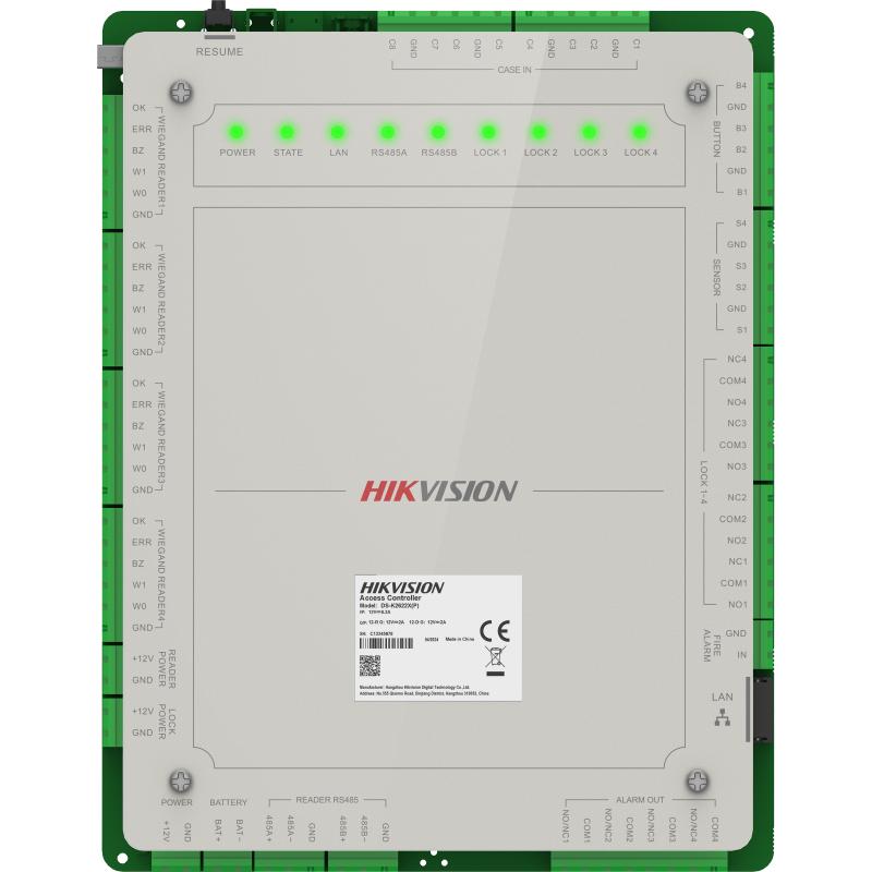 בקר כניסה רשת – לניהול 4 דלתות – DS‑K2624X