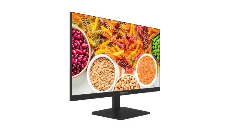 מסך 23.8″ FHD IPS ללא שוליים שלוש־צדדים, רענון עד 100 Hz, HDMI/VGA/Audio-Out – דגם DS‑D5024F2‑1P2