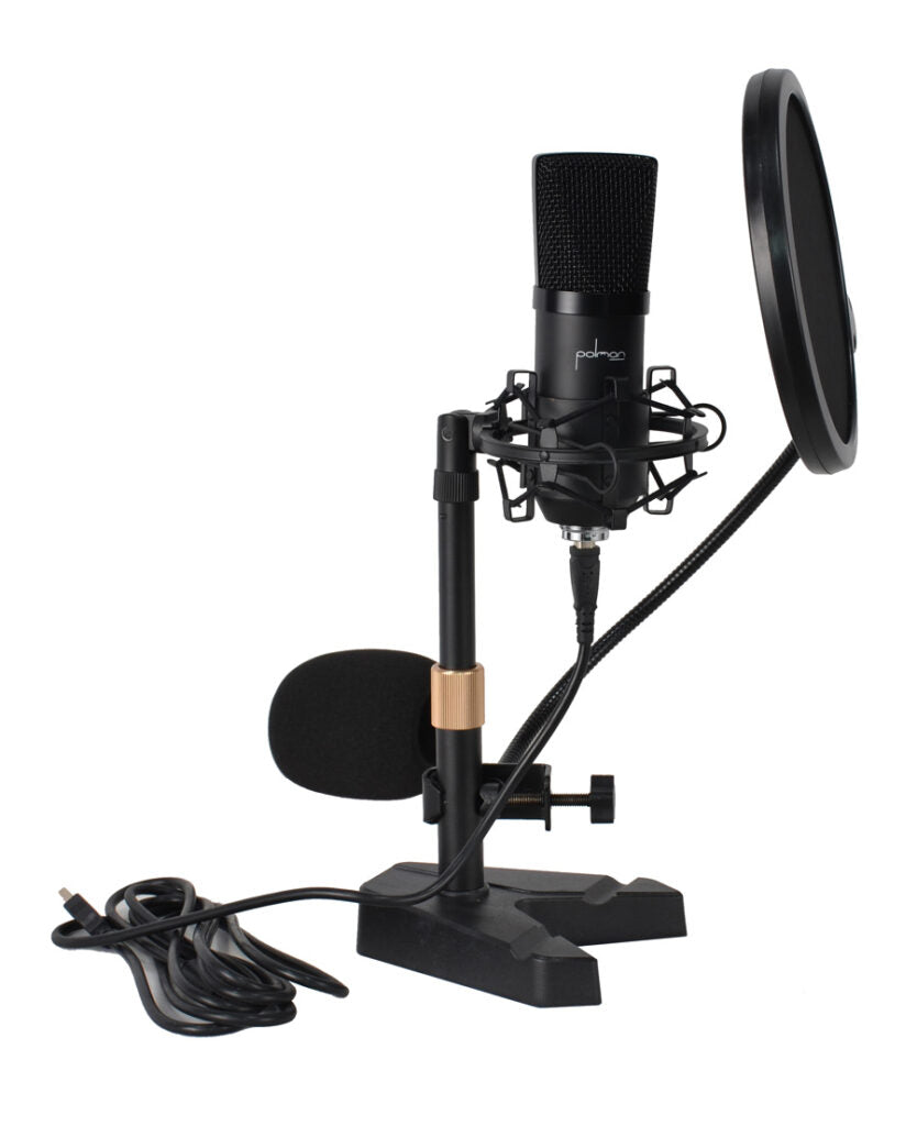 ערכת שידור והקלטה לפודקאסט POLMAN EM-700