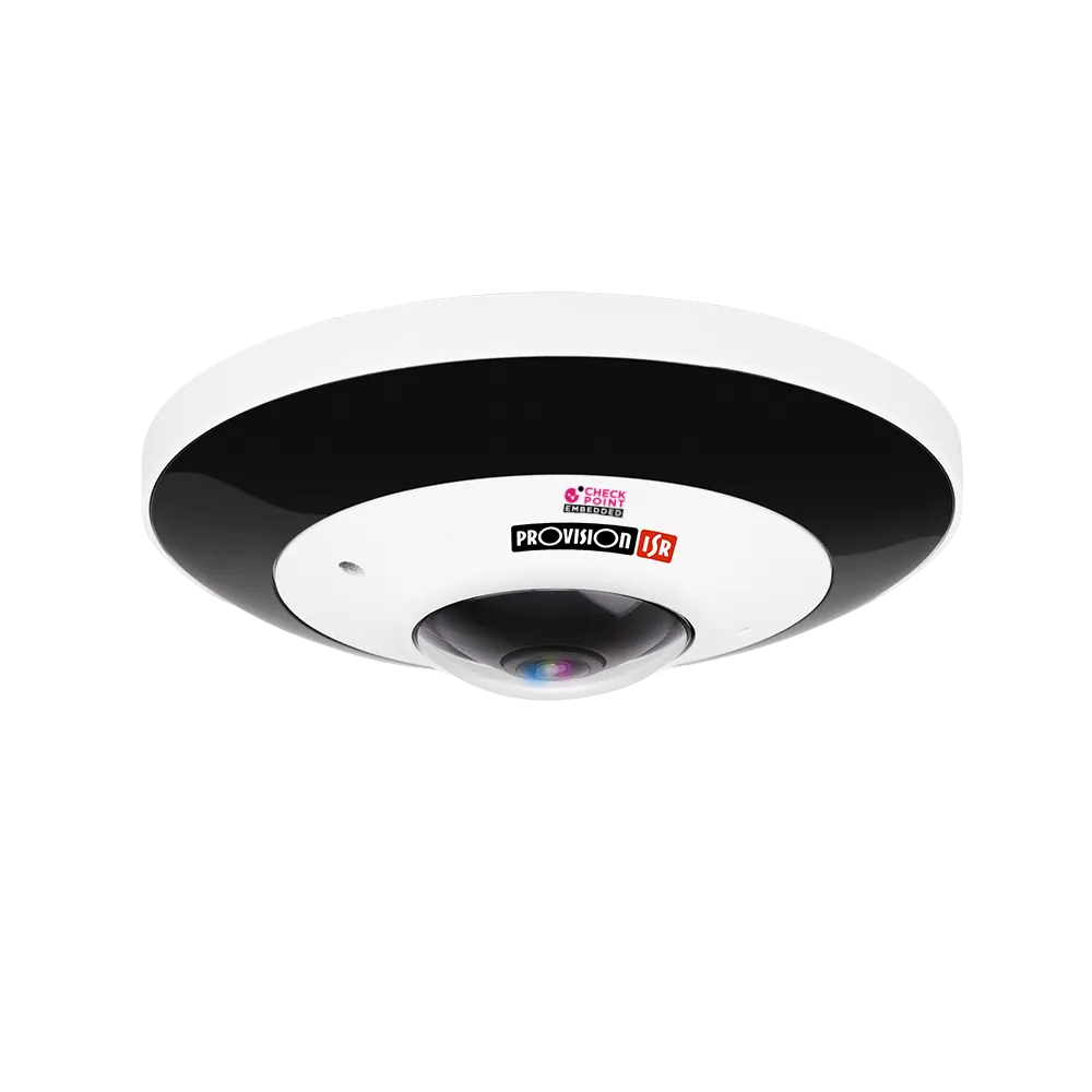 מצלמת פיש איי IP עם 6 מגה פיקסל ואנטי וונדל | FEI-360IPN-V3