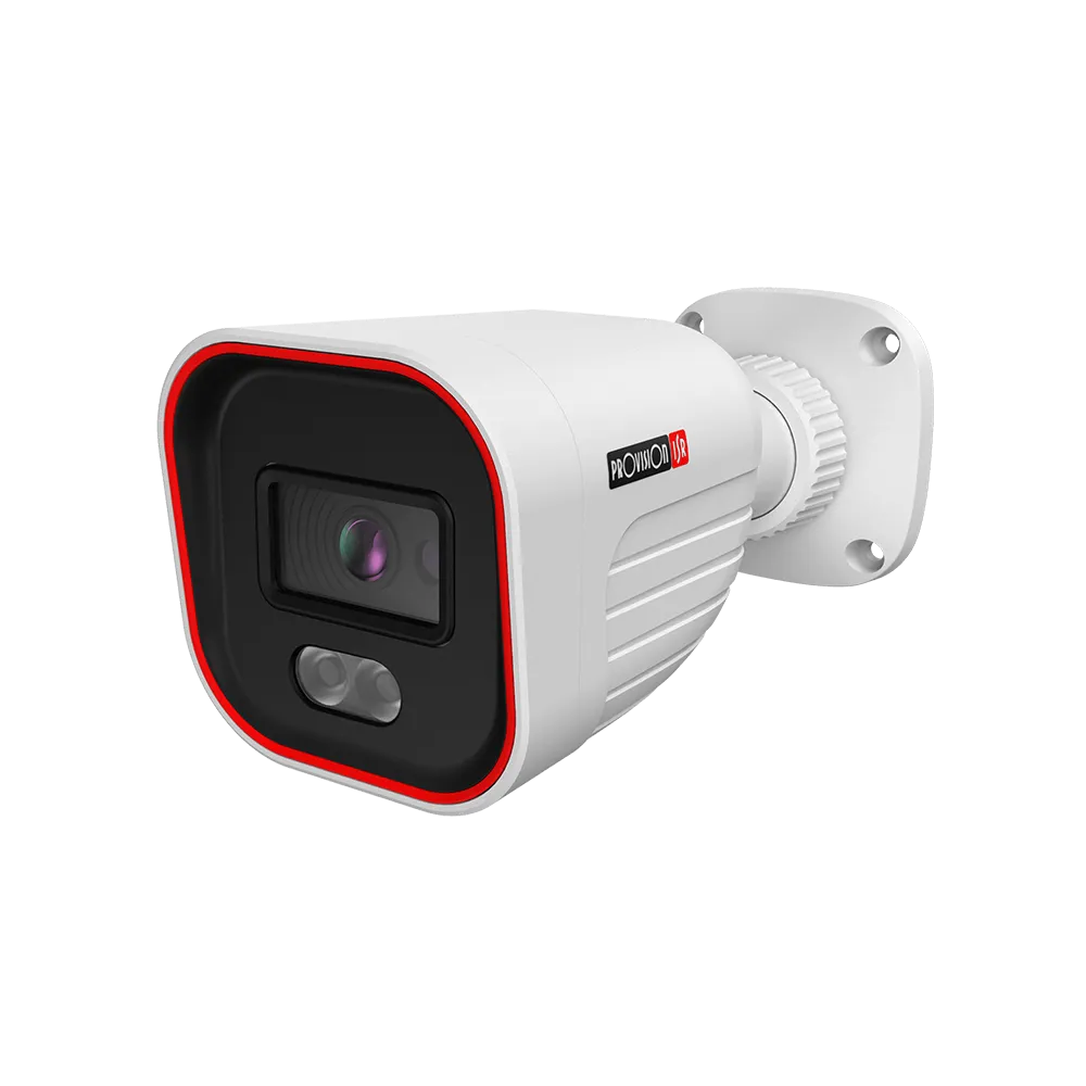 מצלמת צינור IP באיכות 4 מגה פיקסל עם עדשה קבועה, תאורה היברידית וניתוח וידאו מתקדם | BSH-340IPBN-28