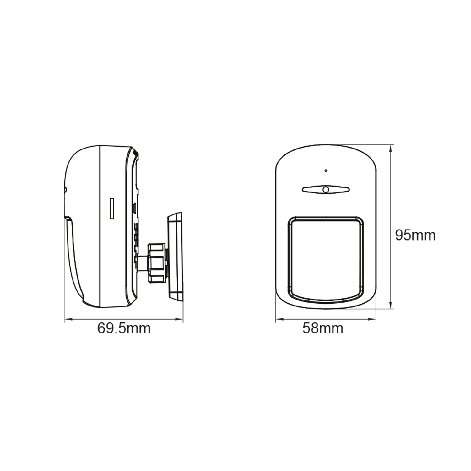 מצלמה נסתרת IP באיכות 2 מגה פיקסל עם עדשה קבועה, תאורת אינפרא אדום ודיסקרטיות מלאה | IV-320IPSN-37