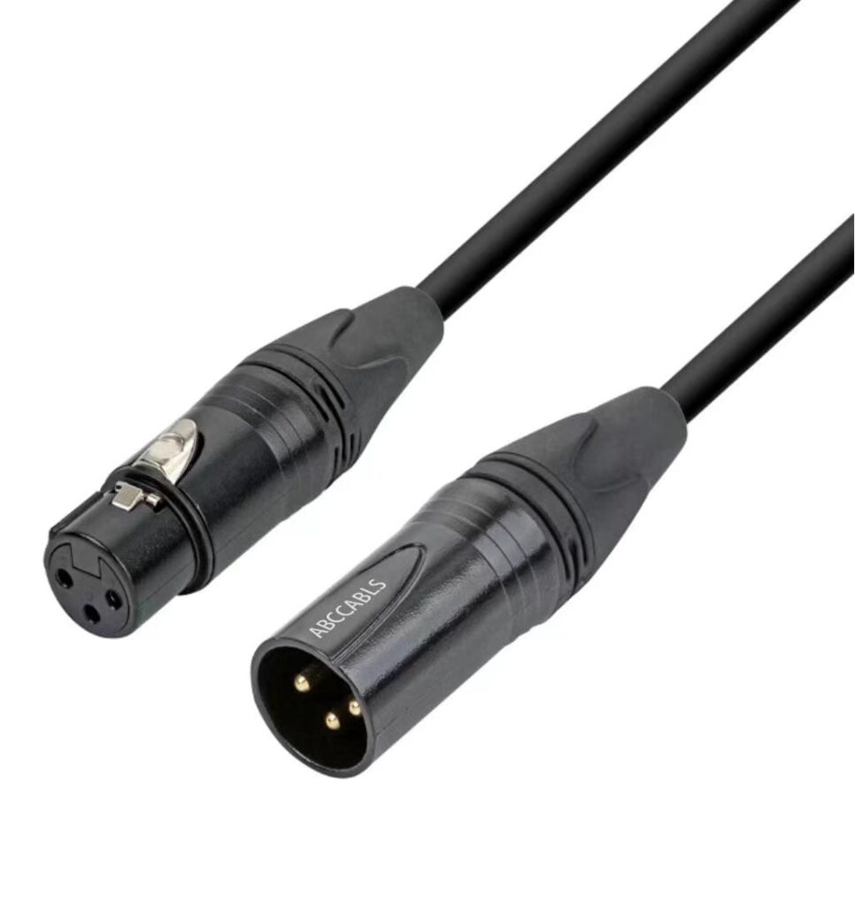 כבל XLR מקצועי באורך 2מ’ דגם MA007L2 מבית ABC CABLS