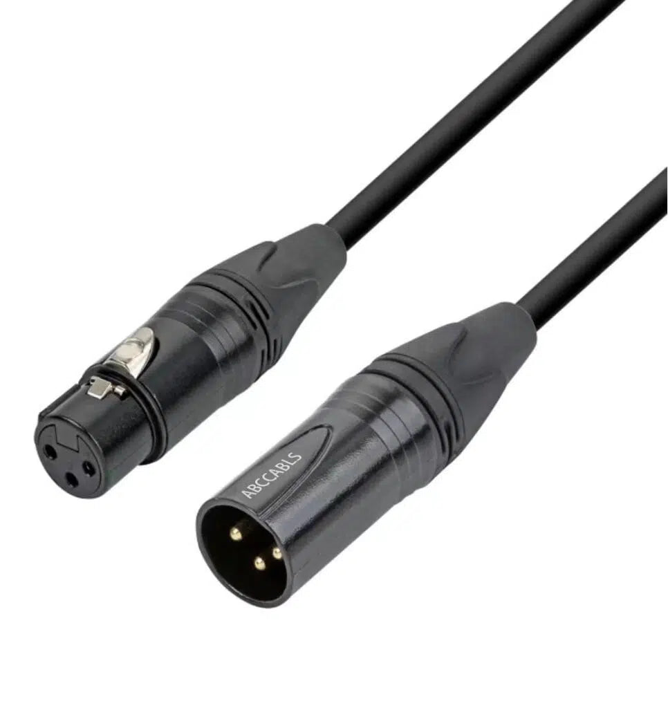 כבל XLR מקצועי באורך 20מ’ דגם MA007L20 מבית ABC CABLS
