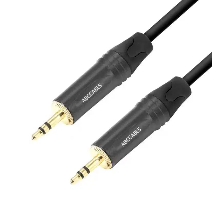 כבל PL3.5 – PL3.5 אורך 2מ’ מקצועי מחברים זהב  ABC CABLS