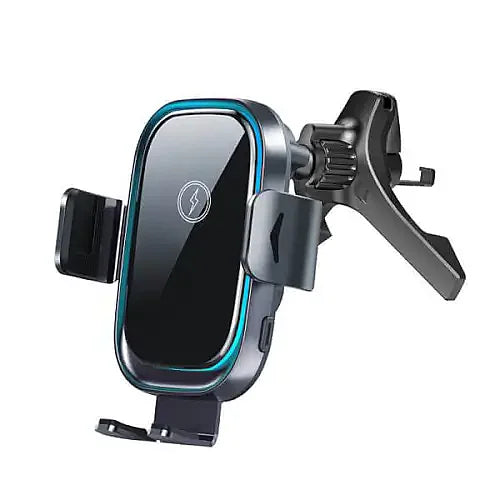 מטען רכב אלחוטי מהיר עם חיבור מגנטי – דגם PR-Qi04