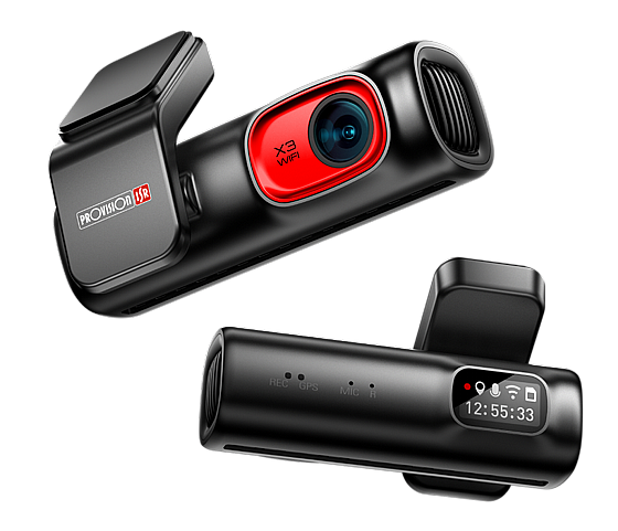 מצלמת דרך דו־כיוונית קדמית ואחורית באיכות Full HD – דגם X3