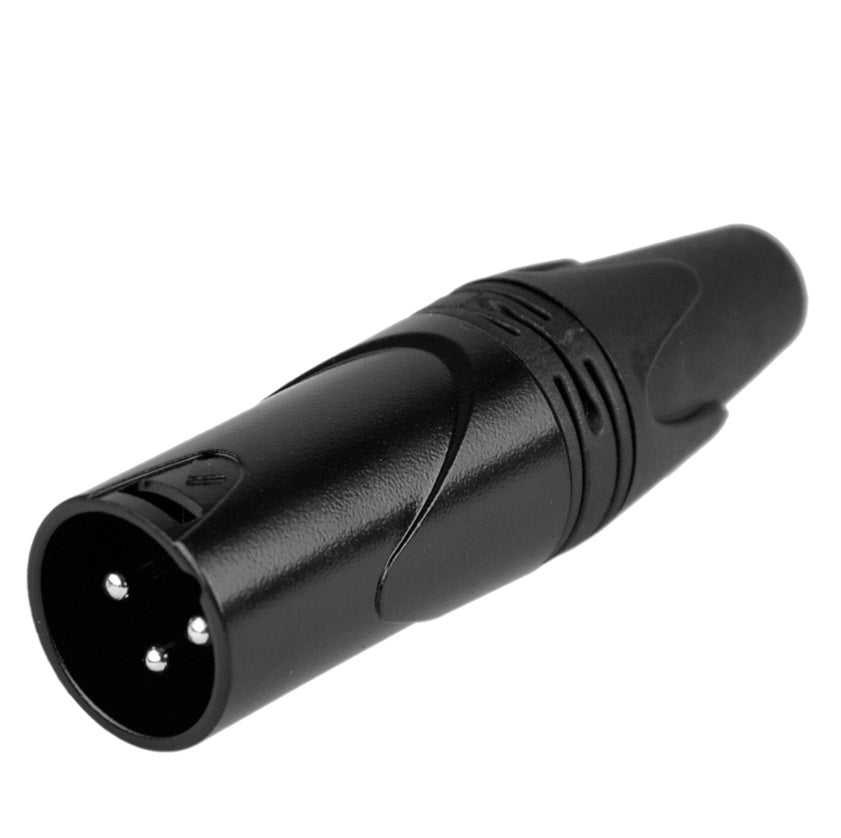 מחבר XLR זכר להלחמה תוצרת POLMAN