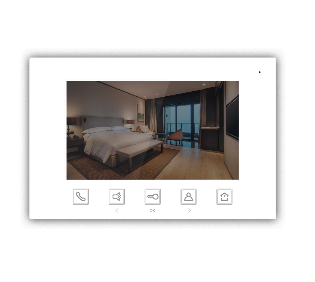 -מסך מגע 7″ זכוכית – עיצוב נקי ועמיד דגם DT05