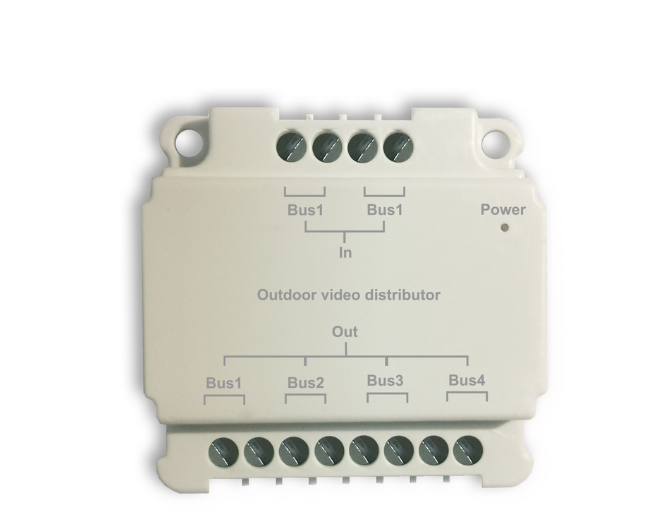 מפצל ל3 פנלי דלת מיועד להתקנה על הטיח - דגם  DT-SP4/TOD
