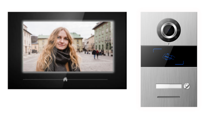 פנל משולב  קרבה לחצן ומצלמה דגם Dt-kit-1