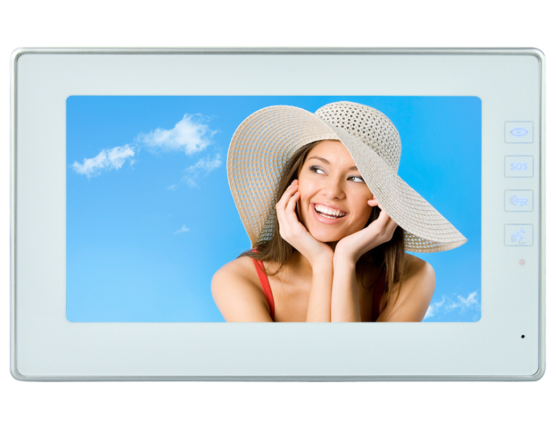 מוניטור "7 מעוצב עם לחצני מגע מוארים – דגם 2C-271