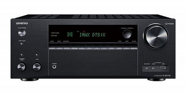 רסיבר Onkyo TX-NR7100 9.2 ערוצים עם Dirac Live ו-THX מבט קדמי