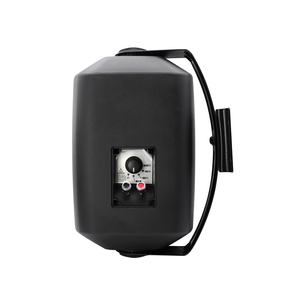 רמקול חוץ Polman Helion-525B – מבט אחורי עם תושבת וחיבורי התקנה