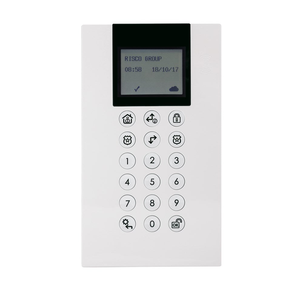 RISCO Panda wireless keypad with proximity reader for WiComm Pro alarm system