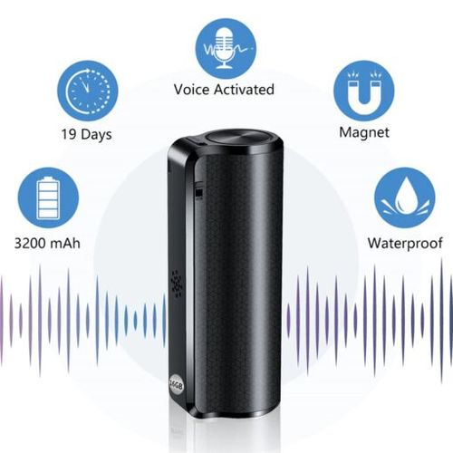 מכשיר הקלטה חכם קטן עמיד 8GB