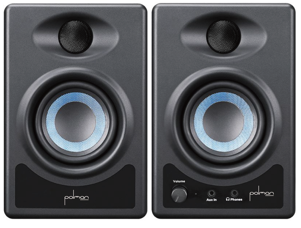 זוג מוניטורים אולפניים 3.5″ – Polman A3