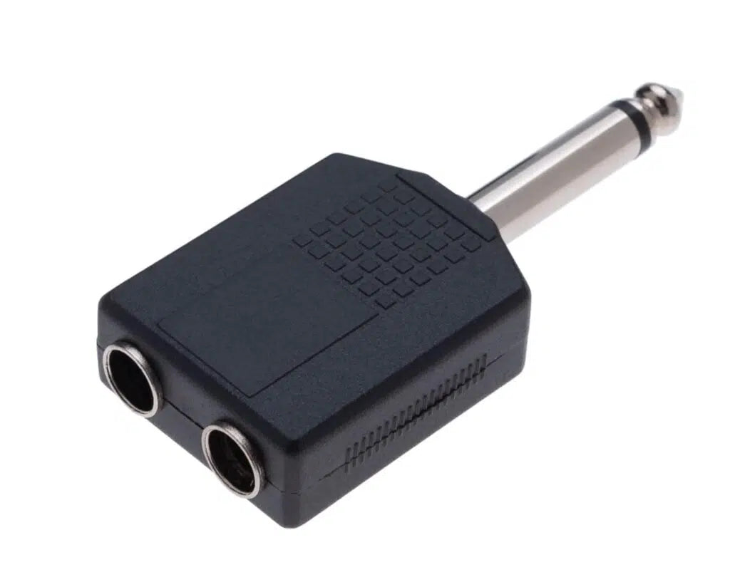 מחבר כניסה כפולה PL 6.3mm x 2 ל- Stone ADT113 – PL 6.3 mm