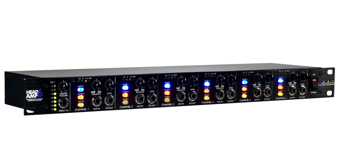 מגבר אוזניות ART HeadAmp6 לאולפן מקצועי