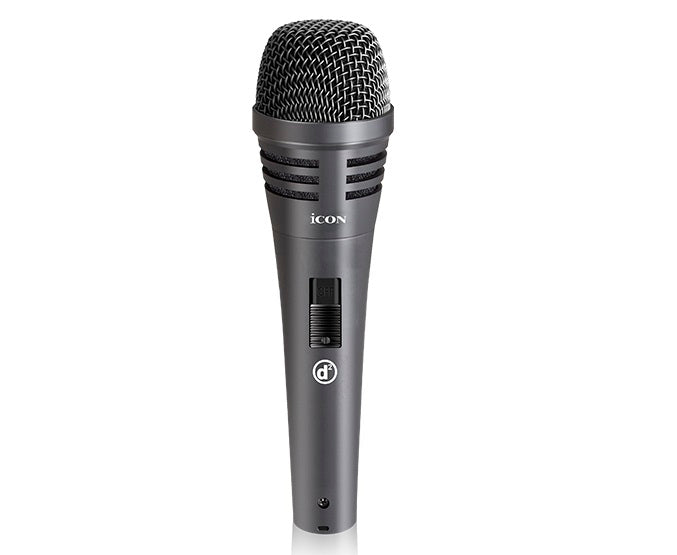 מיקרופון דינאמי ICON D2 עם מפסק הפעלה