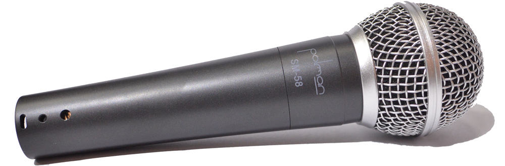 מיקרופון דינמי Polman SM58 לשירה והופעות