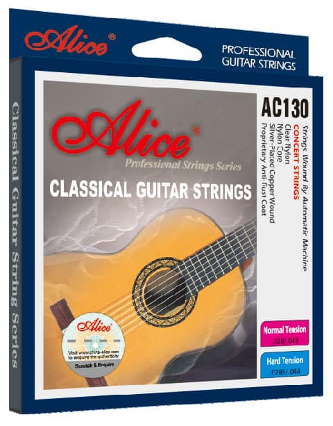 סט מיתרים לגיטרה קלאסית Alice AC130-H