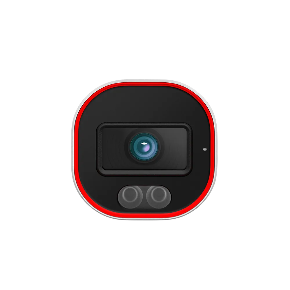 מצלמת כיפה IP באיכות 4 מגה פיקסל עם עדשה קבועה, תאורת LED לבנה וניתוח וידאו DDA | DV-340SRN-28