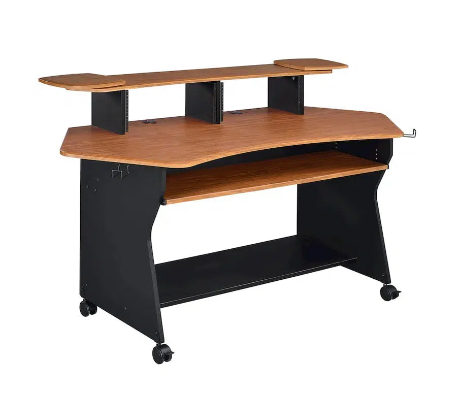 שולחן לאולפן הקלטות מקצועי Musiea IM100 בצבע עץ דובדבן