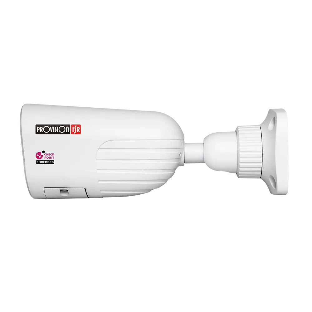 מצלמת צינור IP באיכות 4 מגה פיקסל עם עדשה ממונעת, תאורה היברידית ויכולת הרתעה אקטיבית | BMH-340ADN-MVF-V4