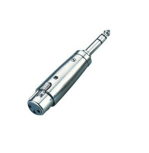 מתאם XLR נקבה לPL זכר ציפוי ניקל STONE ADT015