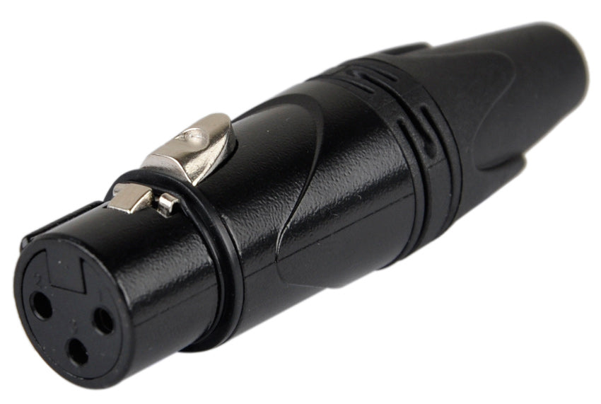 מחבר XLR נקבה להלחמה תוצרת POLMAN