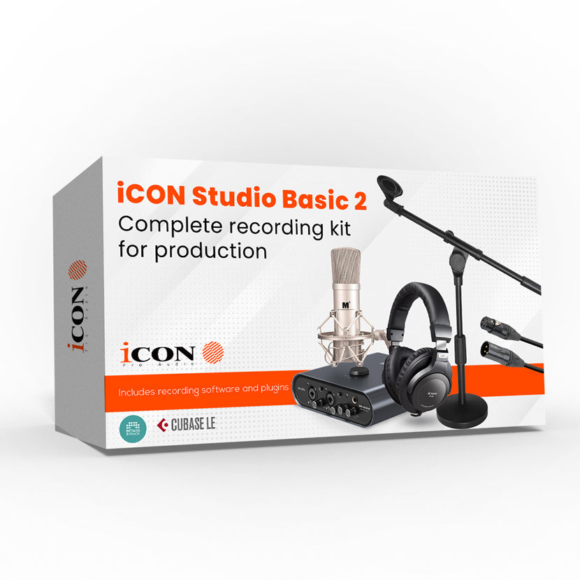 ערכת הקלטה מקצועית ICON Studio BASIC 2