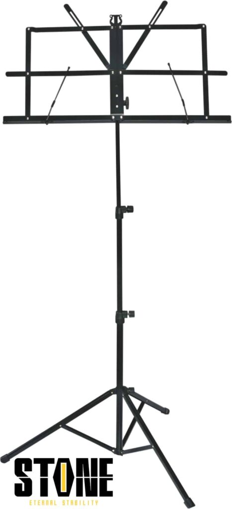 עמוד תווים מתקפל עם נרתיק Stone JY-008