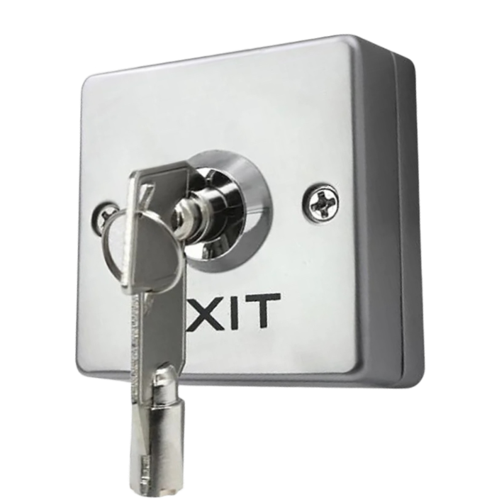 לחצן יציאה במפתח להתקנה על הטיח – דגם OP15K