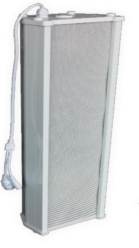 רמקול IP חיצוני עוצמתי 40 W לכריזה SIP/PoE – דגם DS20