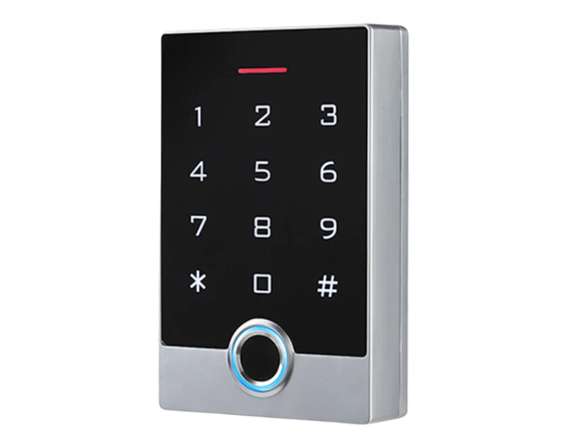 מערכת כניסה חכמה עם טביעת אצבע, קוד וכרטיס קרבה – דגם Smartcode 1