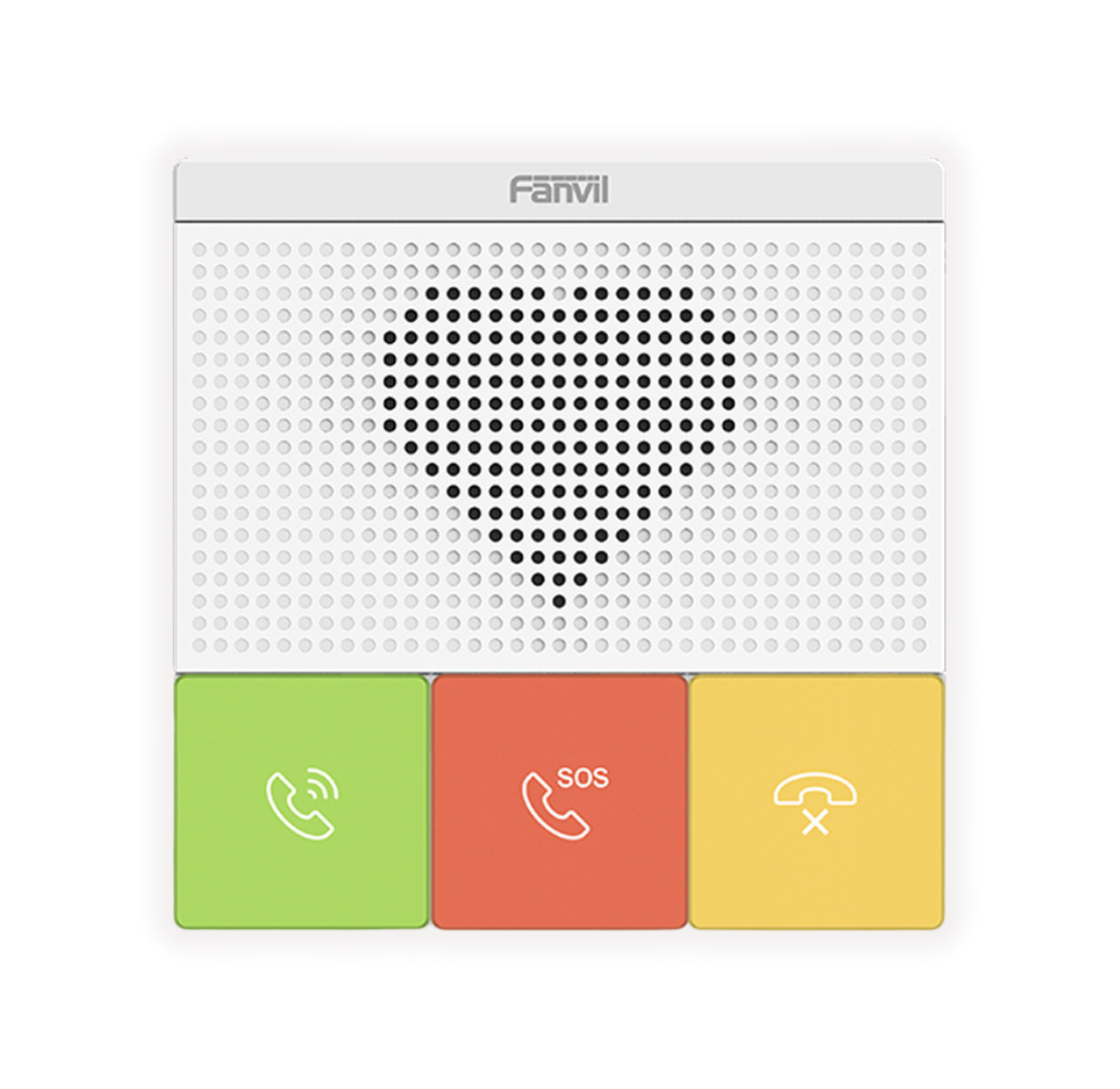 פנל אינטרקום SIP/IP PoE עם 3 כפתורי DSS צבעוניים – דגם Y501+ Buttons