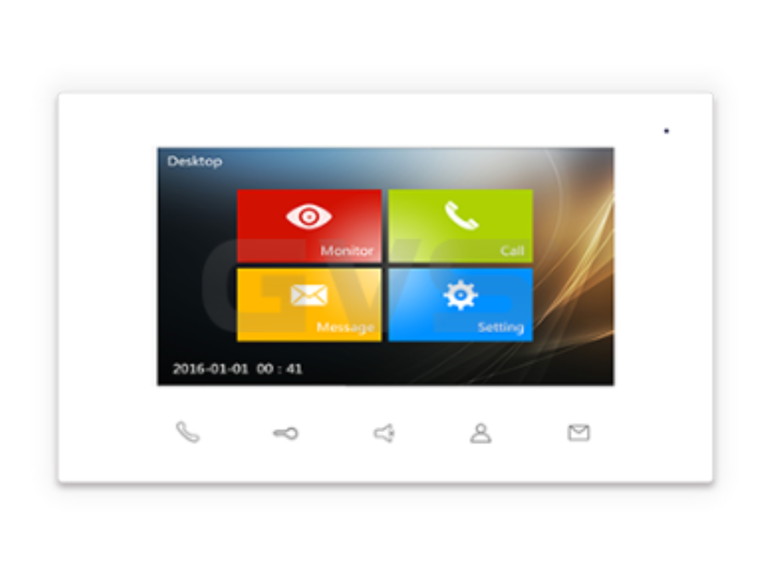 מסך זכוכית "7 מגע מלא + שומר תמונות + אופציה להוספת כרטיס SD דגם DT01
