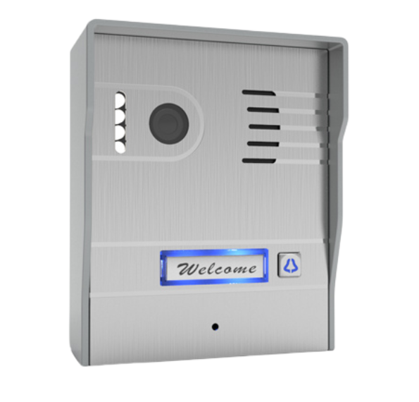 פנל אינטרקום משולב מצלמה + לחצן קריאה – דגם 2C-30