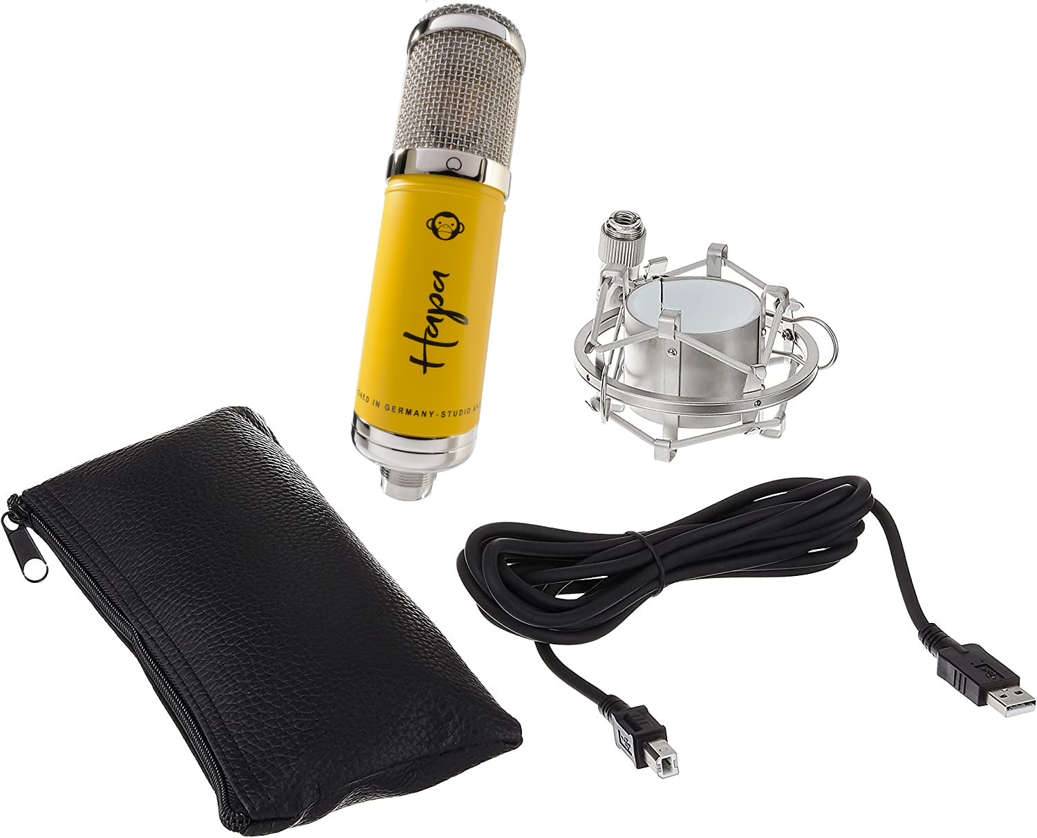 מיקרופון USB ליצירת תוכן וסטרימינג Monkey Banana Hapa USB צהוב