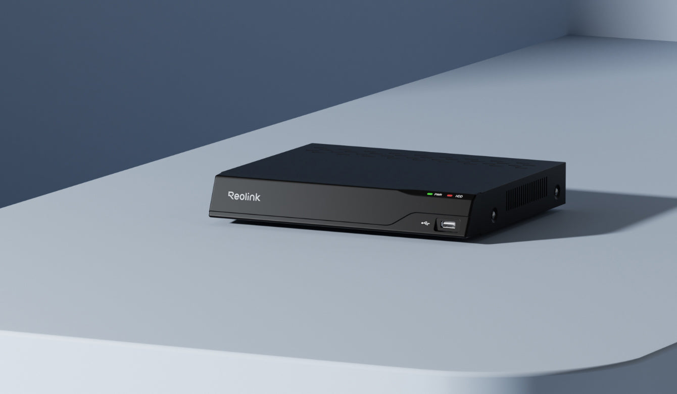 מכשיר NVR עם 8 ערוצים Reolink עם דיסק קשיח 2TB – עד רזולוציה 12MP, דגם 8NVS