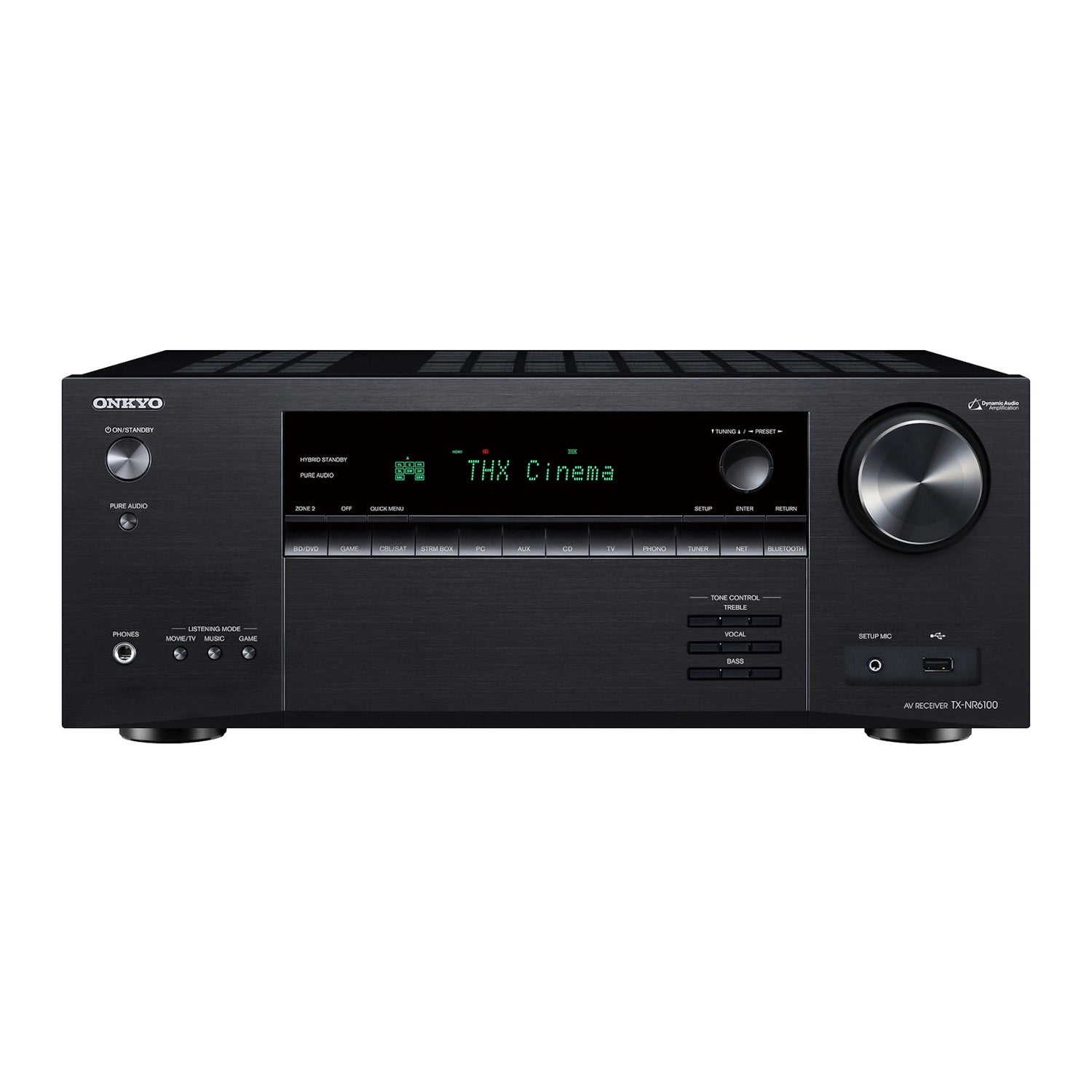רסיבר Onkyo TX-NR6100 | 7.2 ערוצים | THX Certified | Dolby Atmos | 8K | Works with Sonos